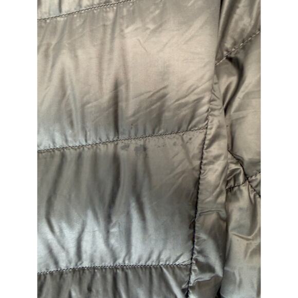 Uniqlo Puffer Jacket Women's Gray Light Packable Full Zip Winter Basic Medium - Picture 3 of 12